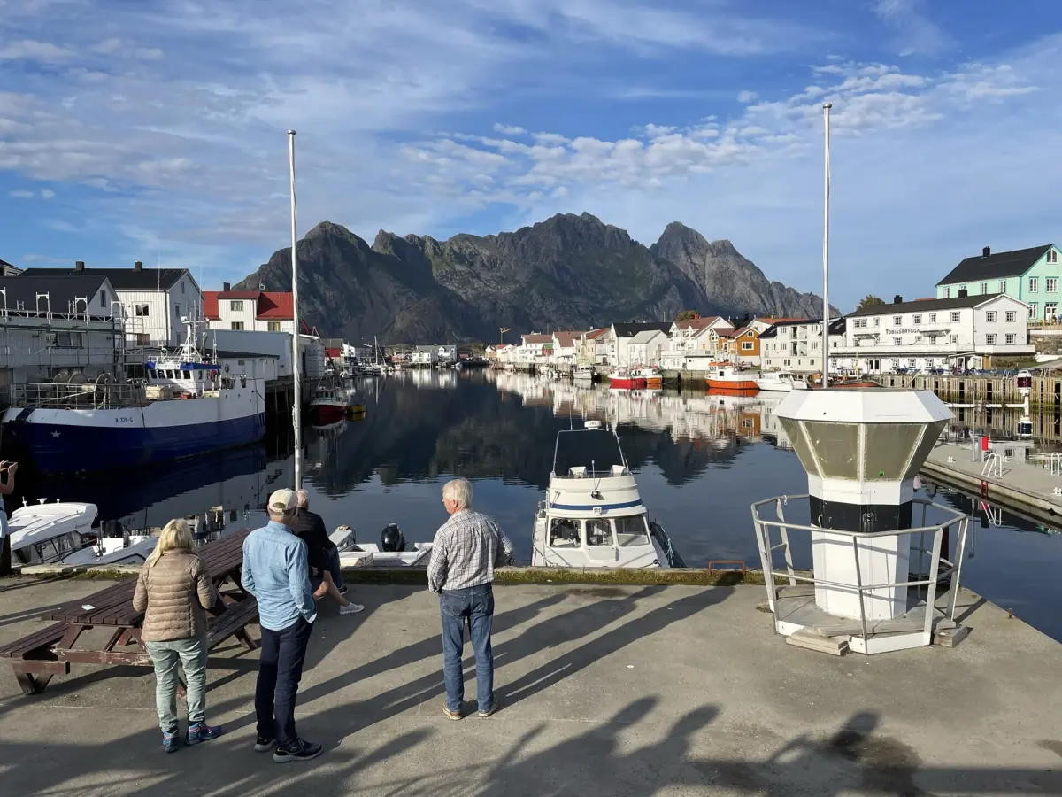 Henningsvær harbour